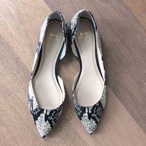 Snakeskin Marc Fisher Flats